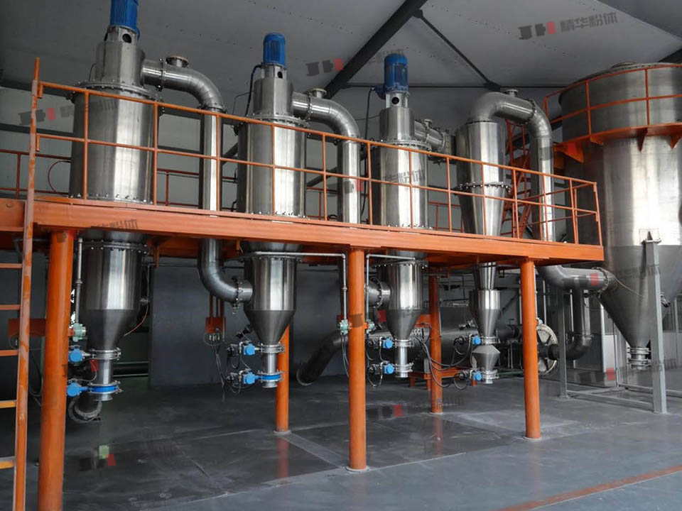 球型霧化鋁粉氮?dú)獗Ｗo(hù)氣流分級(jí)機(jī)--河南某公司