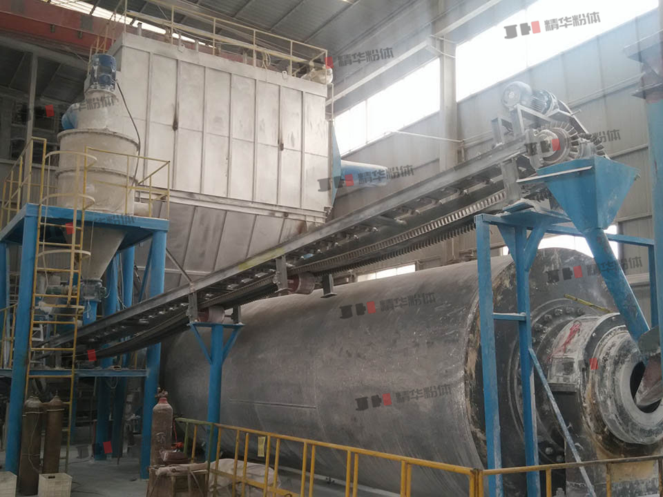 氧化鋁氣流分級機(jī)--山東某新材料公司