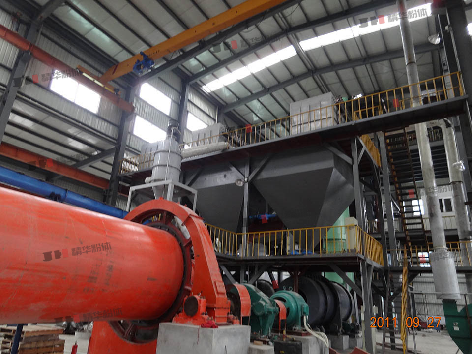 氧化鋁氣流分級機--浙江某新材料公司