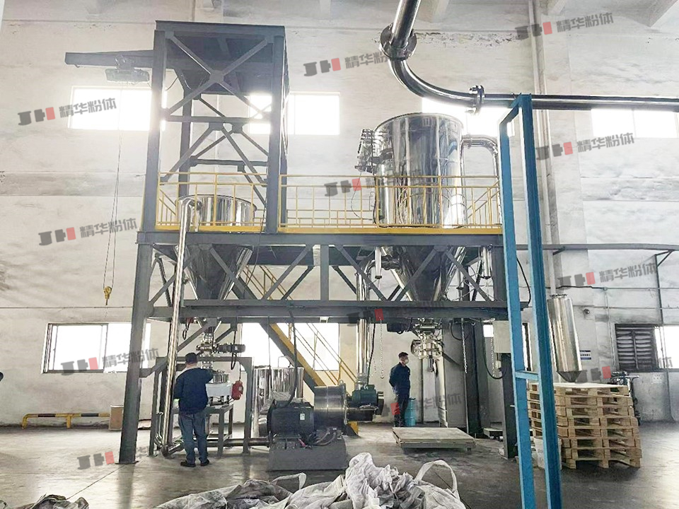 碳酸鋰超微粉碎機--安徽某新材料公司