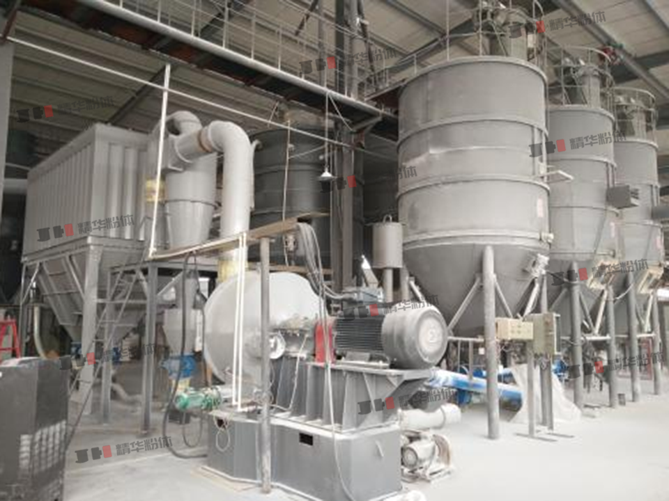 碳酸鈣超微沖擊磨--浙江某藥業(yè)公司